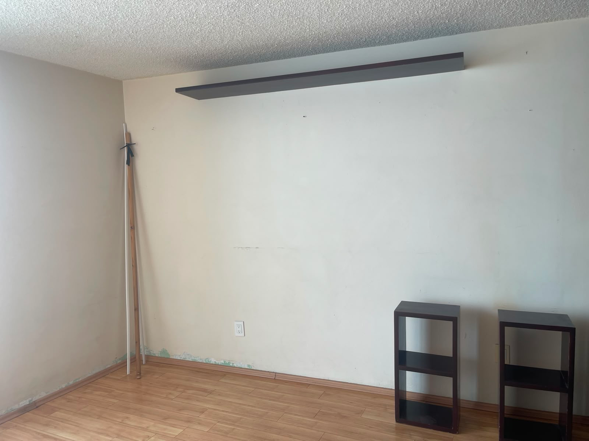 Habitación con piso de duela de la casa en renta en Ciudad Satélite