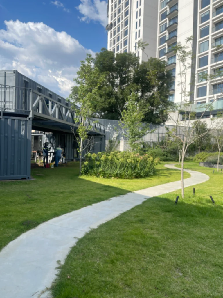 Áreas comunes del conjunto residencial