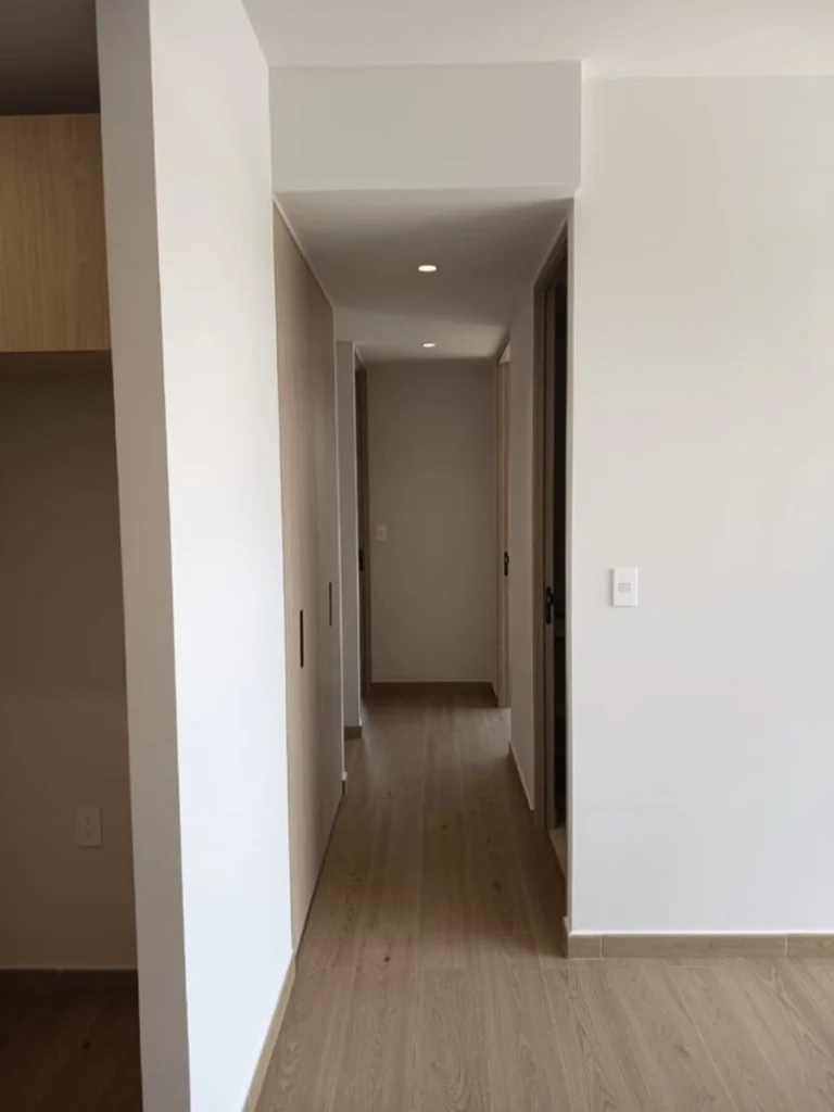 Pasillo de acceso a las recámaras